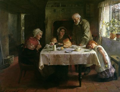 Grace Before Supper by Mary Evelina Kindon